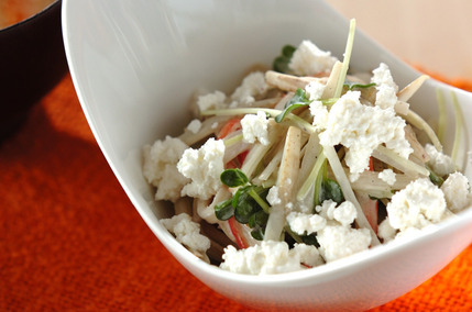 ボイルゴボウのサラダ