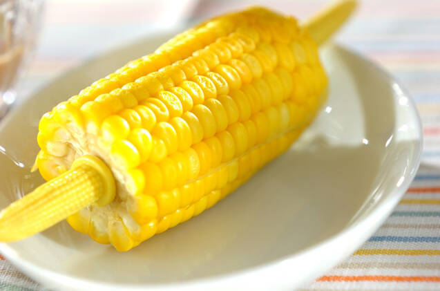 塩ゆでコーン