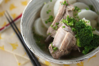 大根とスペアリブの煮物