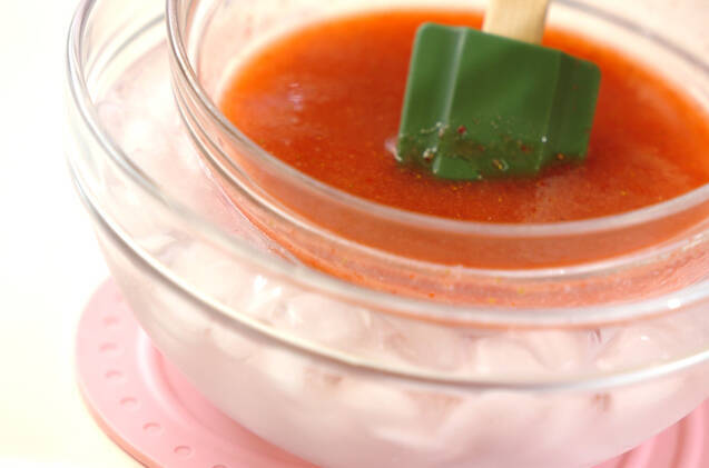 イチゴのババロアの作り方の手順4