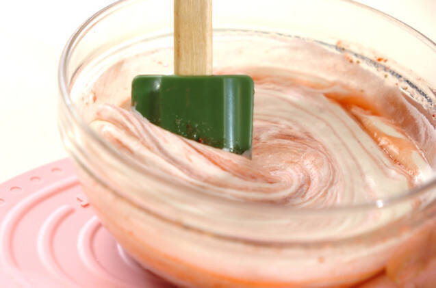 イチゴのババロアの作り方の手順5