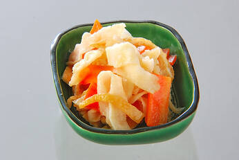 切干し大根の甘酢煮