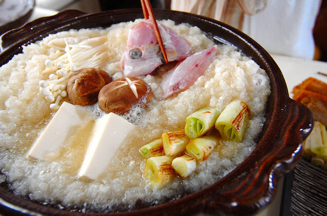 カワハギの雪鍋の作り方の手順9