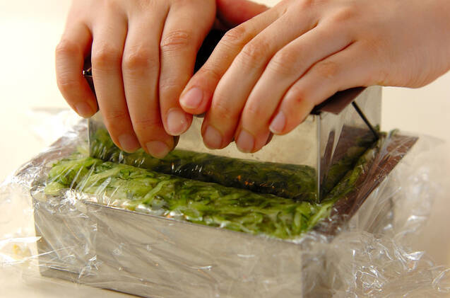 サバ缶押し寿司の作り方の手順7