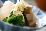 高野豆腐の煮物