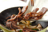 牛カルビの炒め物の作り方8