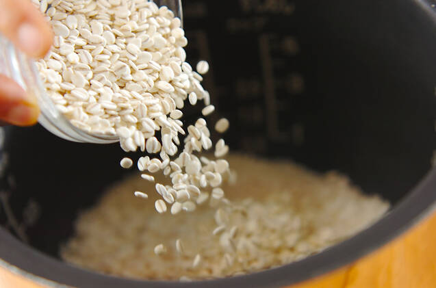 麦トロご飯の作り方の手順1