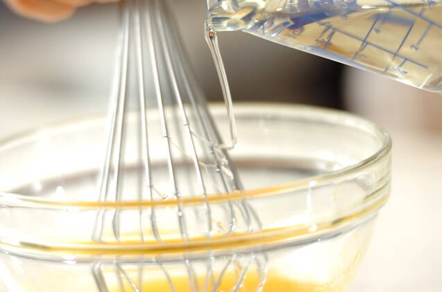 手作りマヨネーズのサラダの作り方の手順4