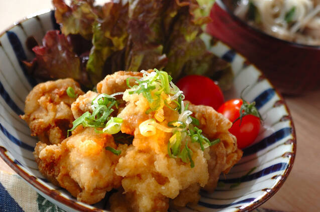 揚げ鶏のサッパリおろしがけ