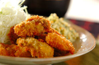 サクサクカキフライ