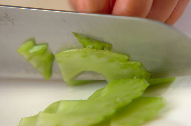 漬け豚肉のショウガ焼きの作り方の手順2