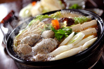 イワシのつみれ鍋