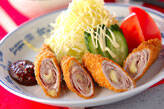 豚肉のチーズロールカツ