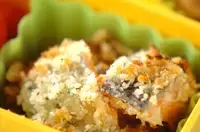 鮭の香草パン粉焼き