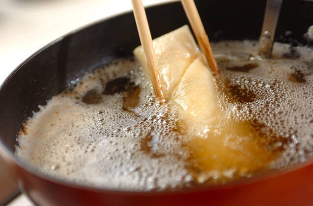 ポテトサラダの春巻きの作り方の手順2