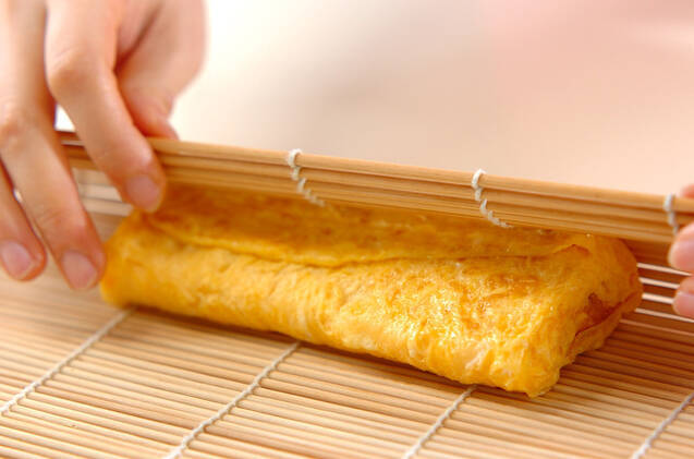 だし巻き卵（甘め）の作り方の手順6