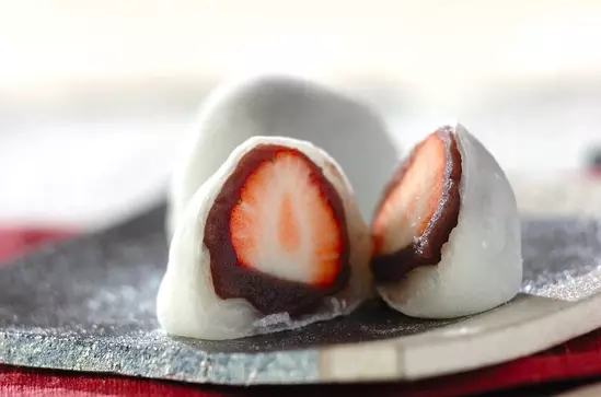 イチゴ大福 レシピ 作り方 E レシピ 料理のプロが作る簡単レシピ