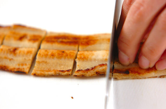 アナゴキャベツ炒めの作り方の手順1