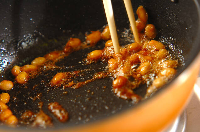 黒糖大豆の作り方の手順2