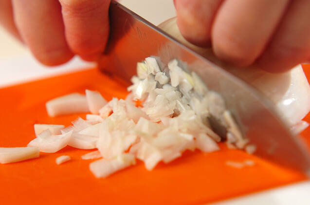 洋風豆ご飯の作り方の手順1