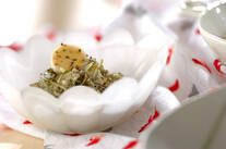 茎ワカメのマスタード和え