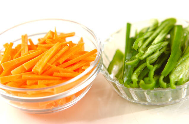 切干し大根の炒め物の作り方の手順1