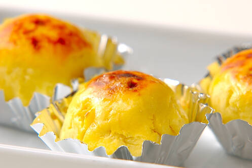 おさつ茶巾焼きの作り方の手順4