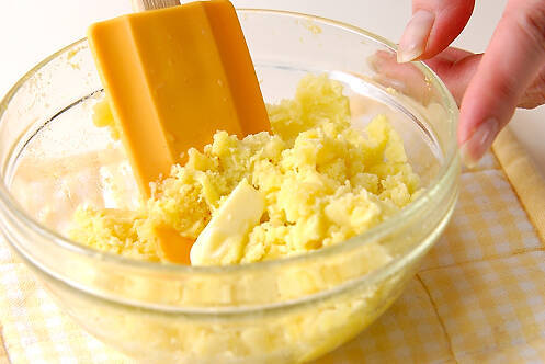 おさつ茶巾焼きの作り方の手順3