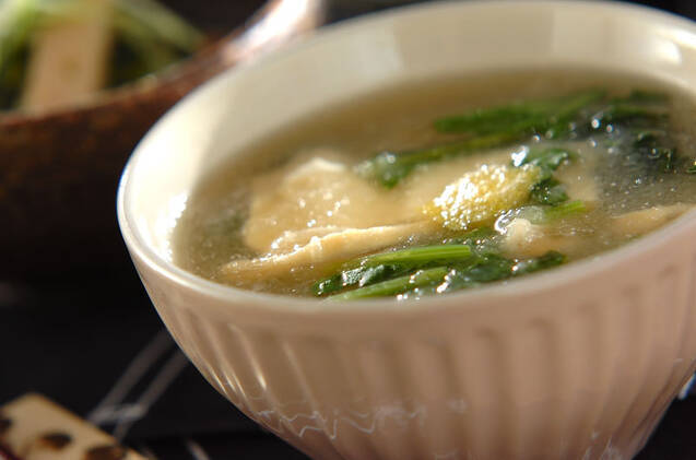 くずし豆腐のみぞれ汁