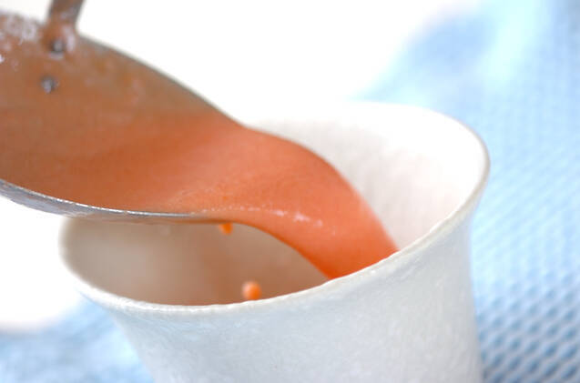 トマトの冷スープの作り方の手順4