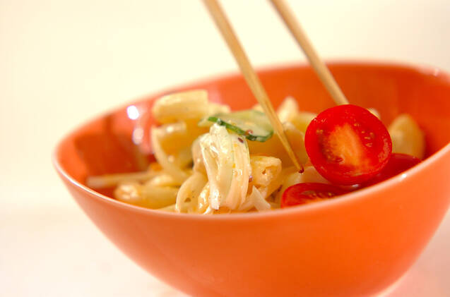 マカロニサラダの作り方の手順8