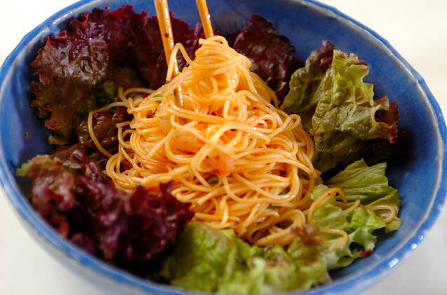 ピリ辛素麺サラダの作り方の手順6