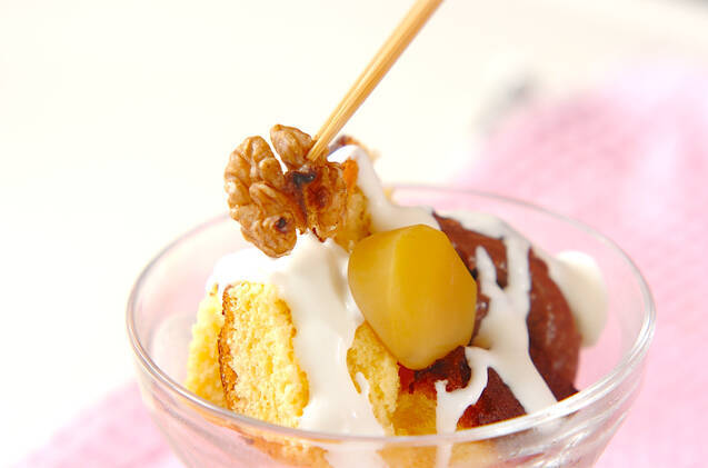 秋のトライフルの作り方の手順5