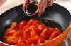 スピード中華副菜！トマトのオイスター炒めの作り方の手順2