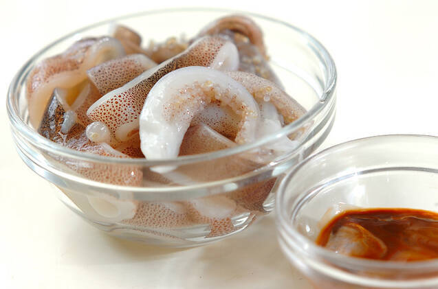 イカワタご飯の作り方の手順1