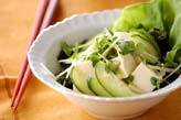 豆腐サラダ