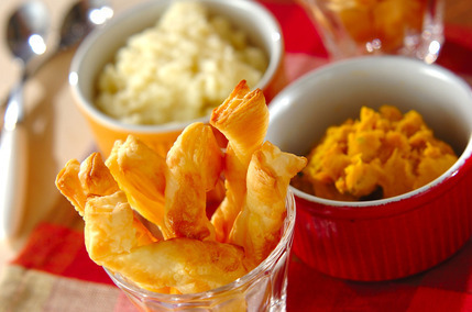 2種のディップでお手軽前菜