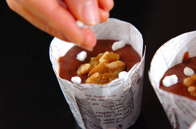 チョコレーズンマフィンの作り方の手順4