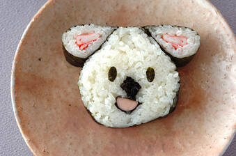 コアラちゃんデコ巻き寿司