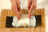 コアラちゃんデコ巻き寿司の作り方の手順5