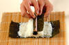 コアラちゃんデコ巻き寿司の作り方の手順10