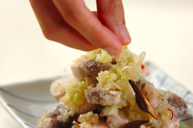 メカジキのエスニックステーキの作り方の手順4