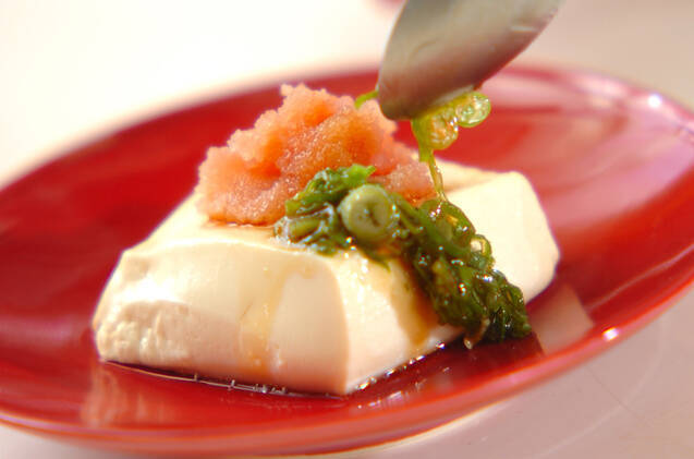 豆腐のレンジ蒸しネギダレがけの作り方の手順4