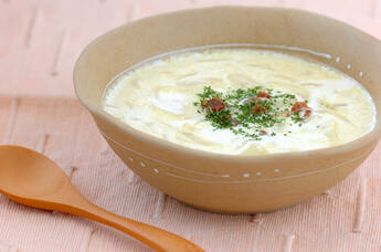 玉ネギのミルクスープ