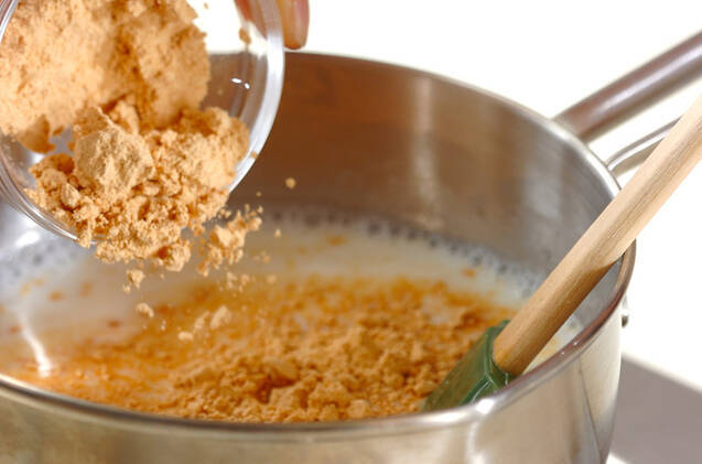 きな粉のプリンの作り方の手順3