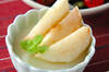 桃のアンニン豆腐の作り方の手順