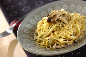 高菜のクリームパスタ