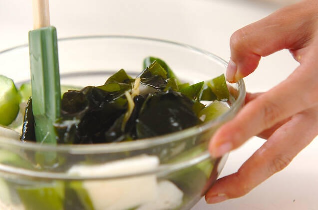 ワカメの酢の物の作り方の手順5