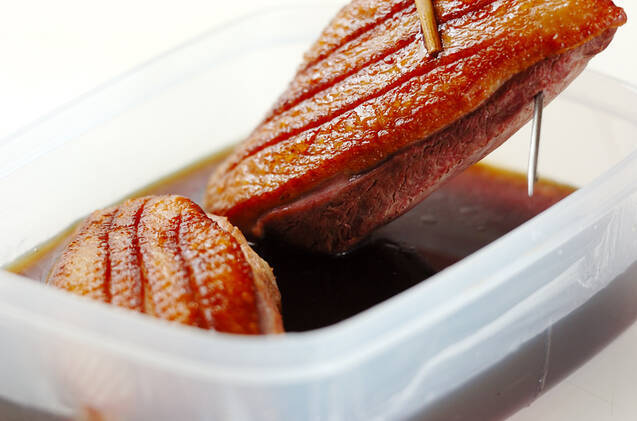 合鴨の蒸し煮の作り方の手順5