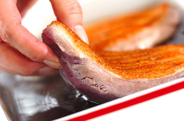 合鴨の蒸し煮の作り方の手順3